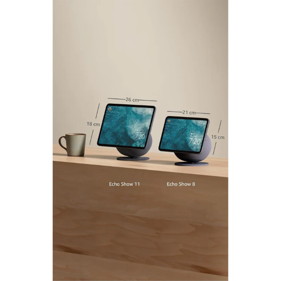 Amazon Echo Show 11 Smart Display - 10.1" HD Screen with Motion, 13MP Camera with Auto-Framing & Built-in Alexa - Charcoal
