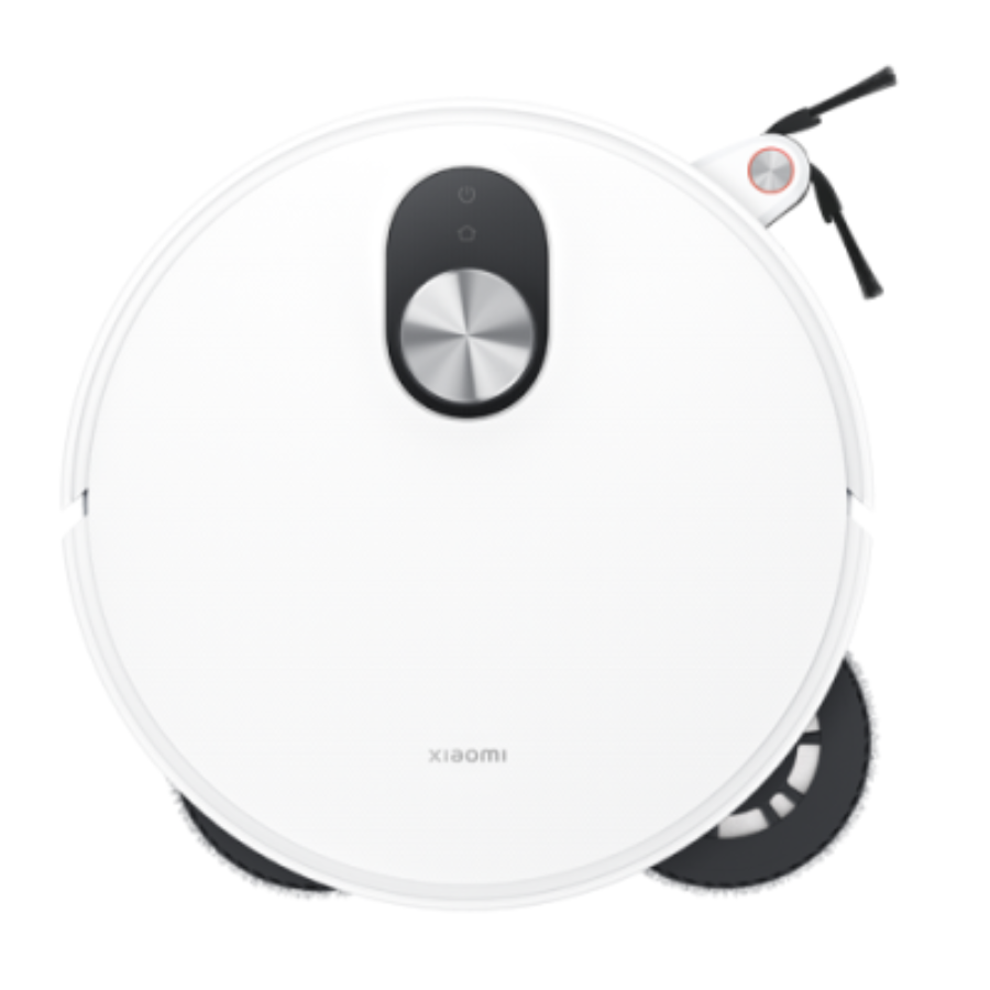 Xiaomi Robot Vacuum 5 EU - 20,000 Pa Suction Power, Dual Anti-Tangle Brushes, All-in-one Hot Water Cleaning Dock, 5200 mAh Battery