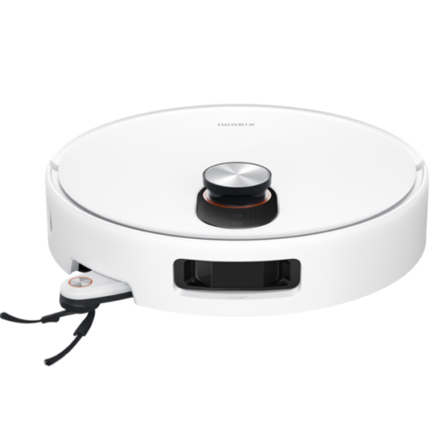 Xiaomi Robot Vacuum 5 EU - 20,000 Pa Suction Power, Dual Anti-Tangle Brushes, All-in-one Hot Water Cleaning Dock, 5200 mAh Battery