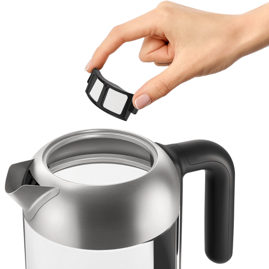 Philips Glass Kettle Series 5000 - 1.7L Capacity, Heat-Resistant Glass, Elegant Blue Light Indicator & Multi-Safety System