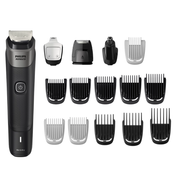 Philips All-in-One Trimmer Series 5000 - 18 Tools for Face, Hair & Body, BeardSense Technology, Self-Sharpening Steel Blades