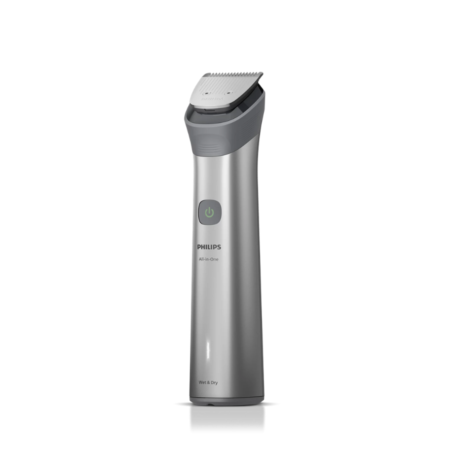 Philips All-in-One Trimmer 5000 Series - 13-in-1 Grooming Kit for Face, Hair & Body, BeardSense Technology, Self-Sharpening Steel Blades