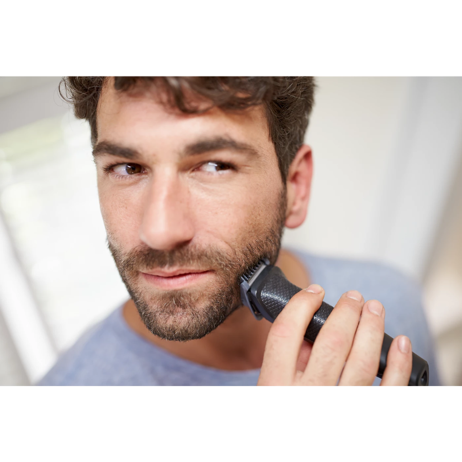Philips Multigroom 3000 Series - 9-in-1 All-in-One Trimmer for Face & Hair, Self-Sharpening Steel Blades, 60 Minutes Runtime
