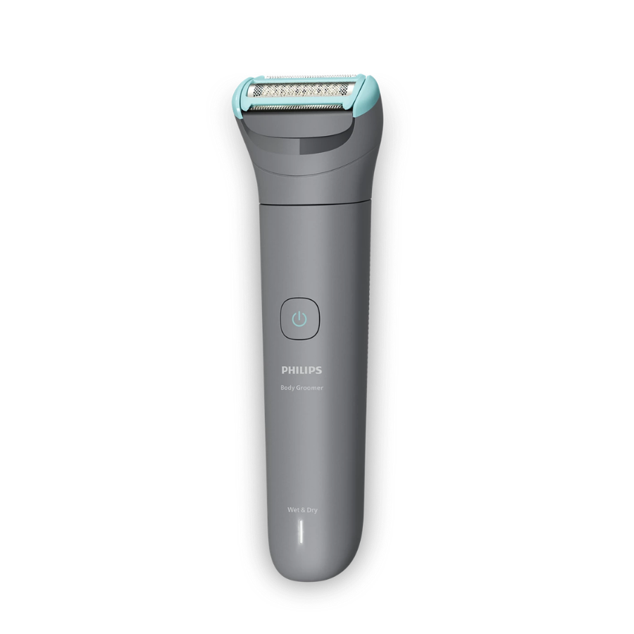 Philips Bodygroom 3000 Series - Triple Protect Shave System, 100% Waterproof, Wet & Dry Cordless Shaver, 60 Mins Runtime