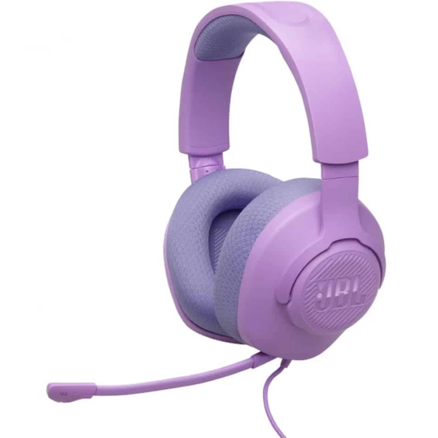 JBL Quantum 100M2 Over-Ear Gaming Headset - Immersive Sound, Detachable Microphone & Multi-Platform Compatibility