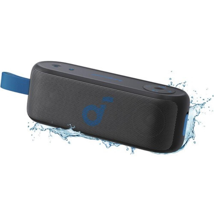 Anker Soundcore Select 3 Portable Bluetooth Speaker - 360° Dynamic Sound, Full-Body Lighting & IP67 Waterproof