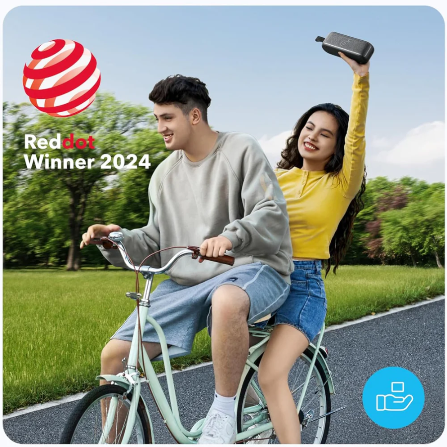 Anker Soundcore Motion 100 Ultra-Portable Bluetooth Speaker - Hi-Res Wireless Audio, BassUp Technology & IPX7 Waterproof