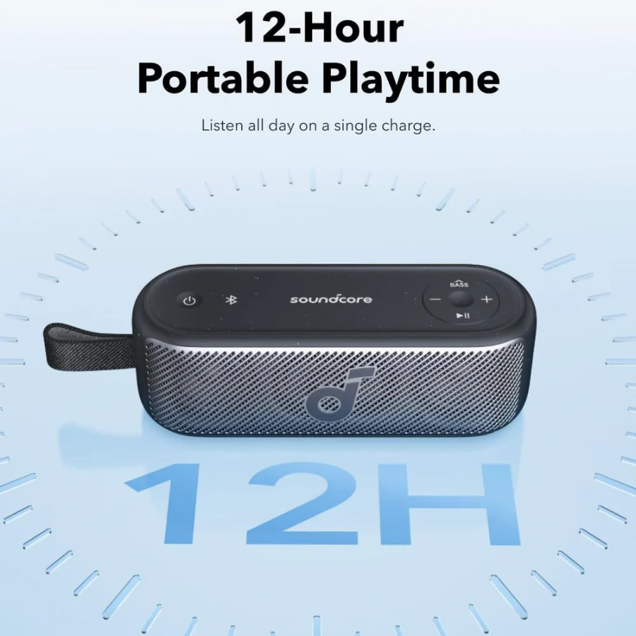 Anker Soundcore Motion 100 Ultra-Portable Bluetooth Speaker - Hi-Res Wireless Audio, BassUp Technology & IPX7 Waterproof