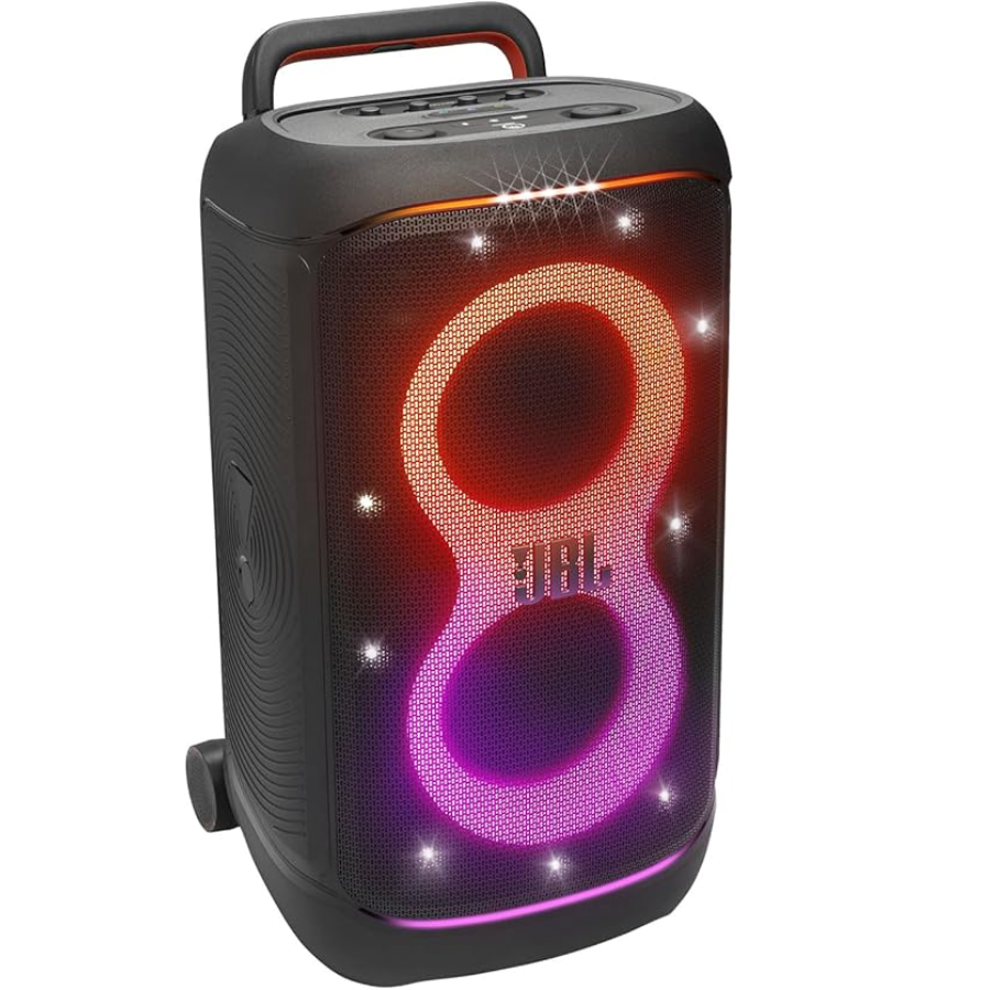 JBL PartyBox 520 Portable Wireless Speaker - Powerful JBL Pro Sound, Dynamic Light Show & IPX4 Splashproof