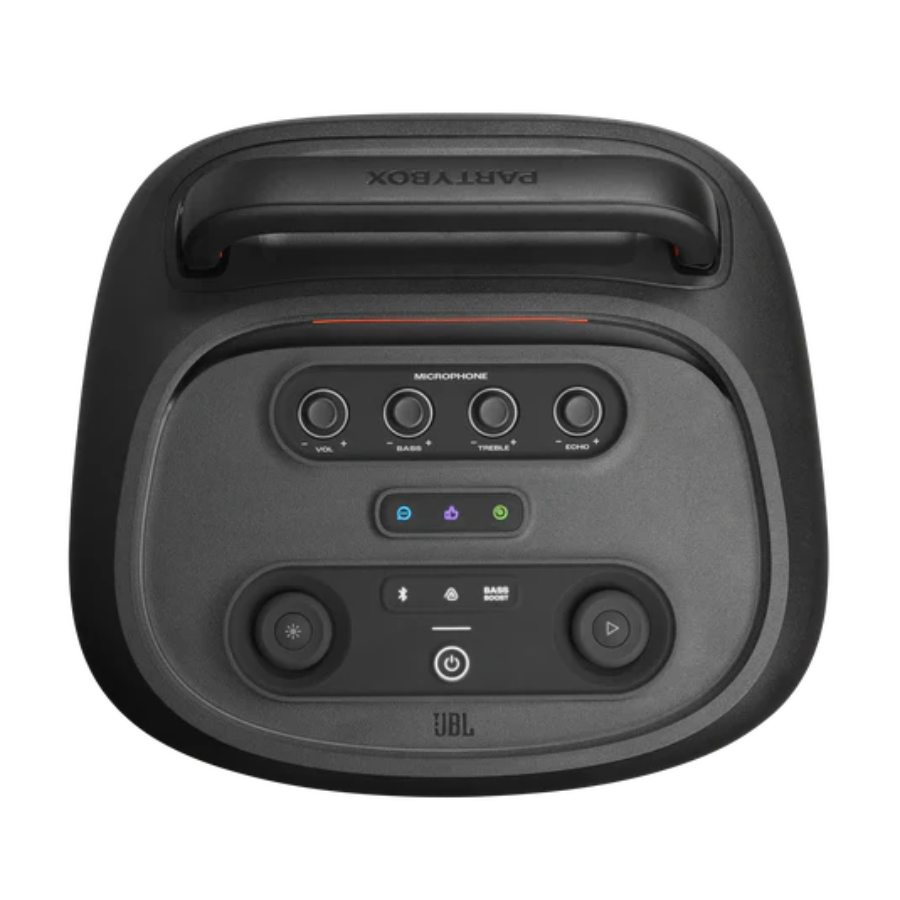 JBL PartyBox 520 Portable Wireless Speaker - Powerful JBL Pro Sound, Dynamic Light Show & IPX4 Splashproof