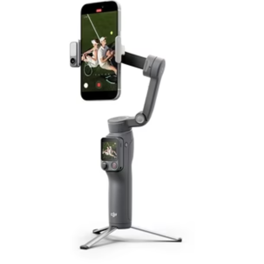 DJI Osmo Mobile 8P Smartphone Gimbal Stabilizer - 3-Axis Stabilization, Advanced ActiveTrack, Built-In Extension Rod & Magnetic Design
