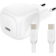 Belkin BoostCharge Compact 45W USB C Wall Charger with 1m USB C Cable