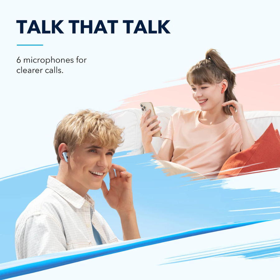 Anker Soundcore Life P3 Noise Cancelling Earbuds with Powerful Bass and 6 Mics