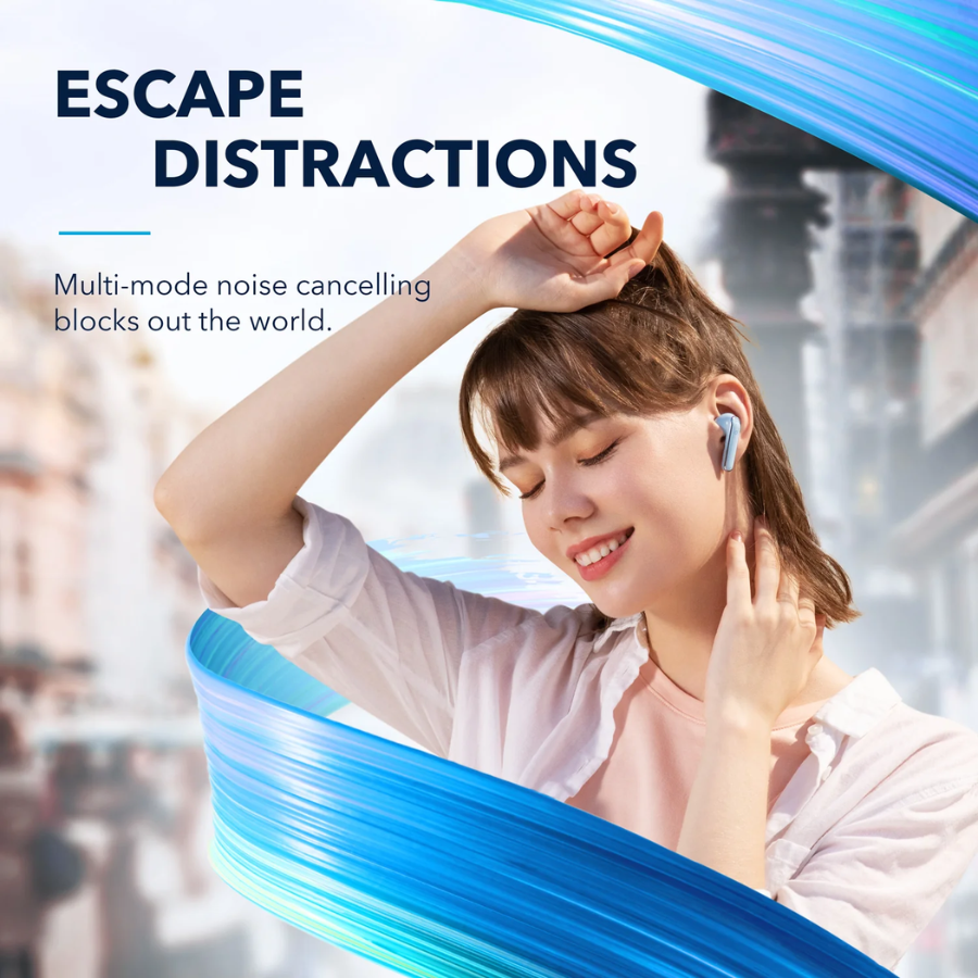 Anker Soundcore Life P3 Noise Cancelling Earbuds with Powerful Bass and 6 Mics