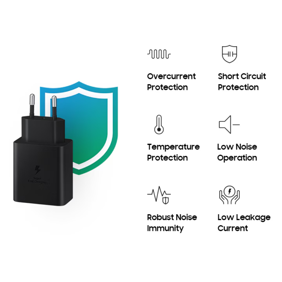 Samsung 45W Super Fast Wall Charger EP-T4510 Power Adapter for Galaxy Devices and Compatible Electronics