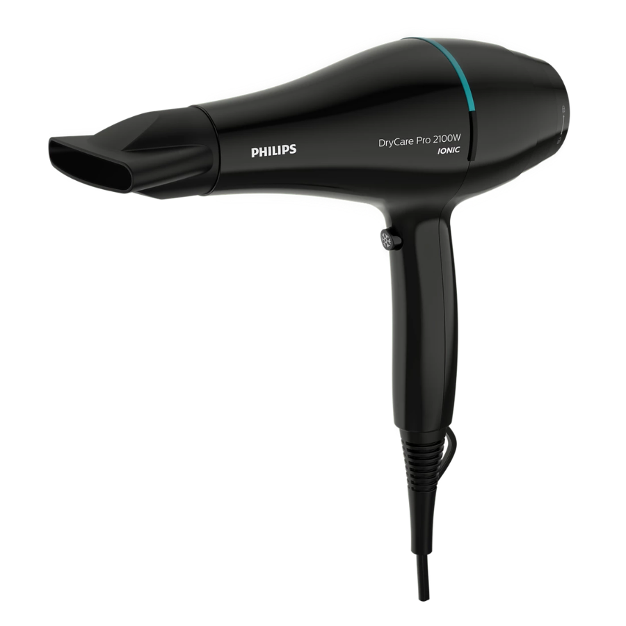 Philips DryCare Pro Hairdryer BHD272 2100W Professional AC Motor with Advanced Ionic Care and ThermoProtect Temperature Setting