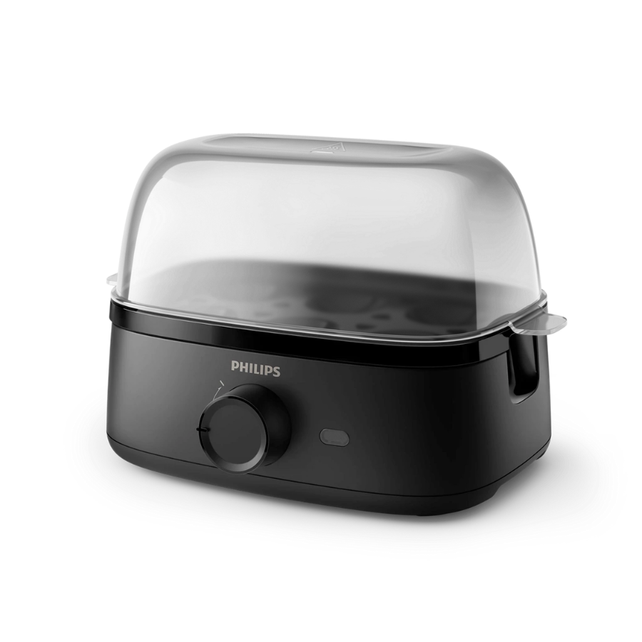Philips Egg Cooker 3000 Series HD9137 Perfectly Cooked Eggs Every Day with Poached Egg Accessory