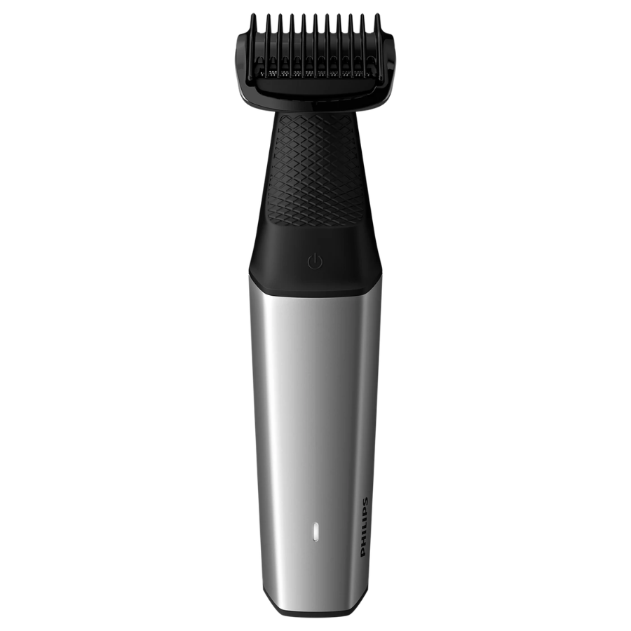 Philips Bodygroom Series 5000 Showerproof Groin and  Body Groom Bg5025/40 with Extra Long Back Attachment