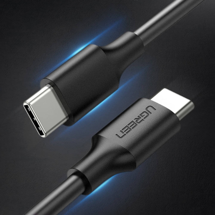 Ugreen USB C to USB C Charging and Data Sync Cable 60W Power Delivery Available in 1m and 2m Lengths Premium Quality Cord