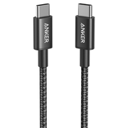 Anker 322 USB C to USB C Charging and Data Sync Nylon Braided Cable 60W Power Delivery 3ft Length Premium Cord
