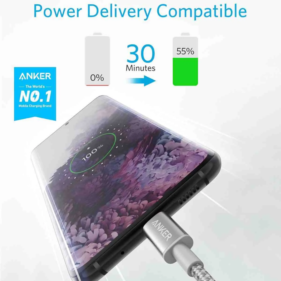 Anker USB-C to USB-C 100W Fast Charging Cable - 1m