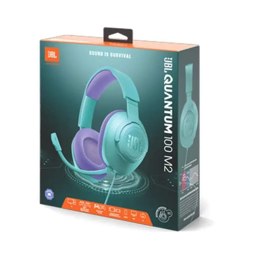 JBL Quantum 100M2 Wired Over-Ear Gaming Headset
