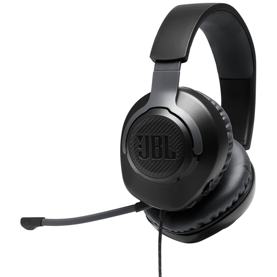 JBL Quantum 100 Wired Over-Ear Gaming Headphones Type-C