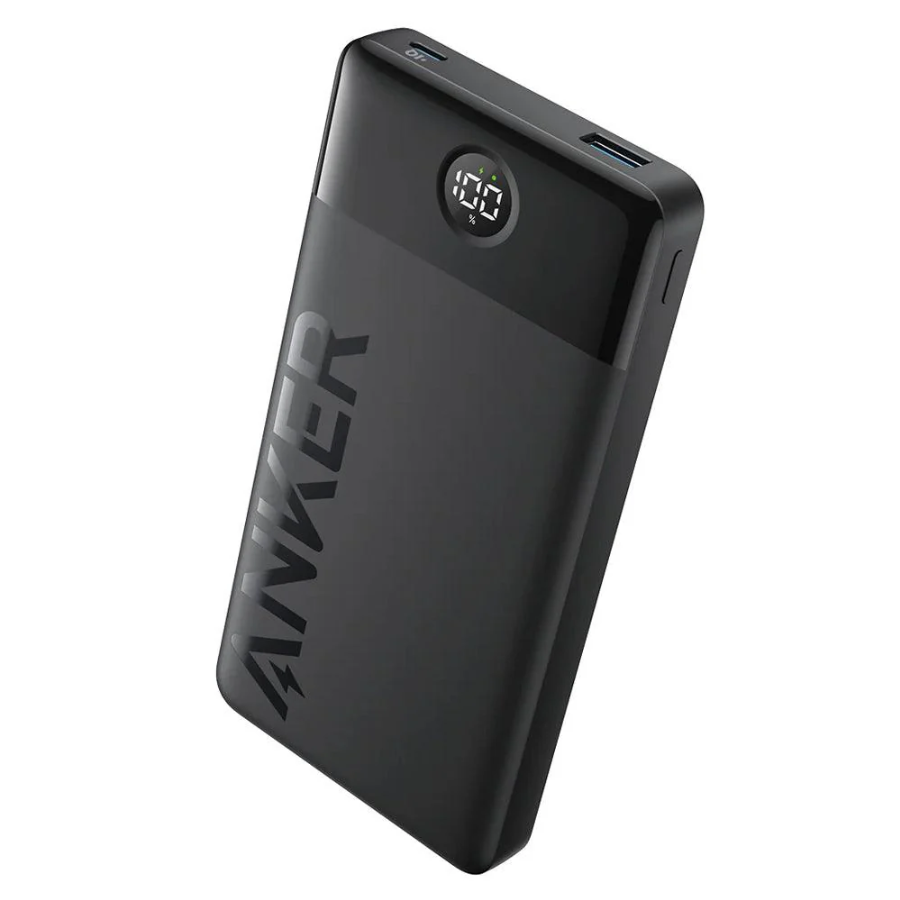 Anker 324 Power Bank 10000mAh 12W with USB and Type-C Ports - Black