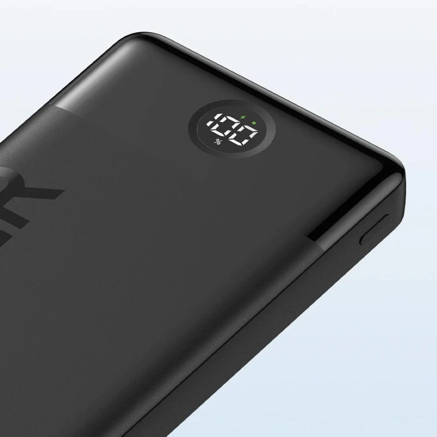 Anker 324 Power Bank 10000mAh 12W with USB and Type-C Ports - Black