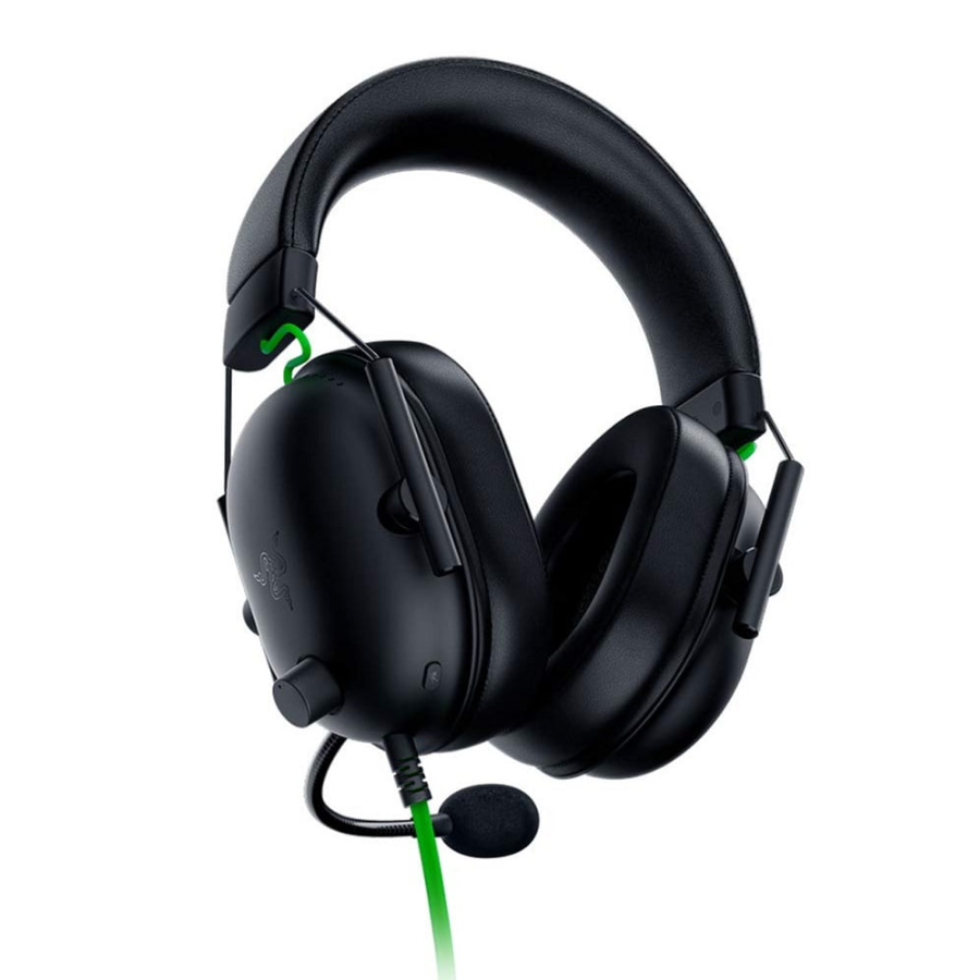Razer BlackShark V2 X Wired Gaming Headset with 7.1 Surround Sound - Black