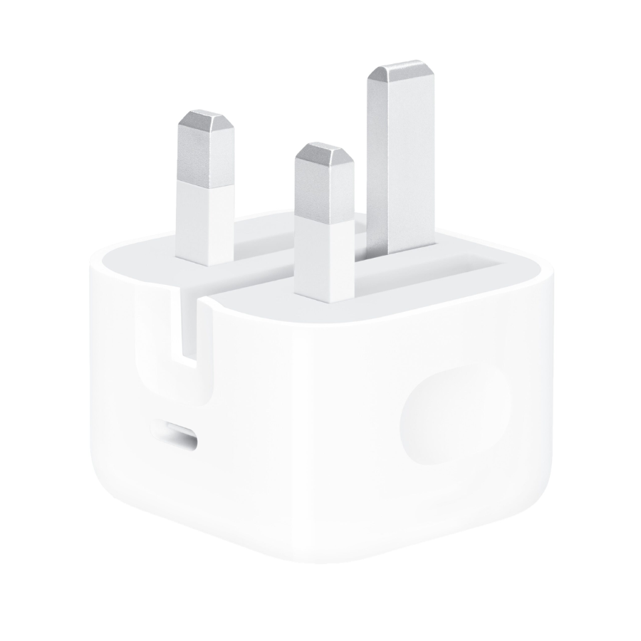 Apple Genuine 20W USB-C Power Adapter 3-Pin Wall Charger