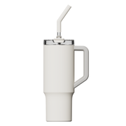 Xiaomi Insulated Straw Mug 1L - Stainless Steel Tumbler with Built-in Straw, High-Capacity Thermal Bottle for Hot & Cold Drinks
