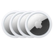 Apple AirTag (4-Pack) - Bluetooth Item Tracker for Keys, Wallets, and Luggage