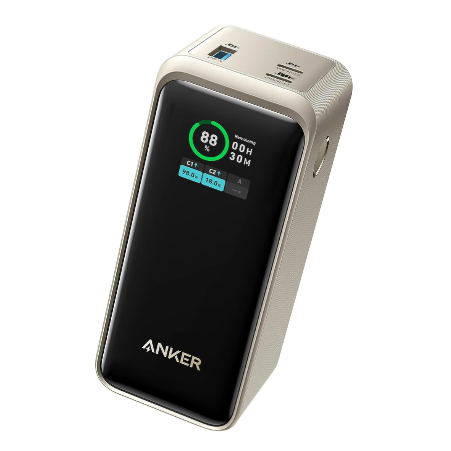 Anker Prime Power Bank (27,650mAh, 250W) - Ultra-Fast Charging with Smart App Control