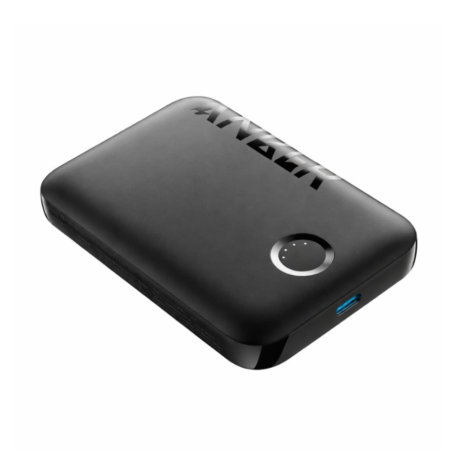Anker 321 Magnetic Wireless Power Bank (MagGo) 5,000mAh (A1616H11) - Ultra-Slim MagSafe-Compatible Portable Charger with Advanced Temperature Monitoring
