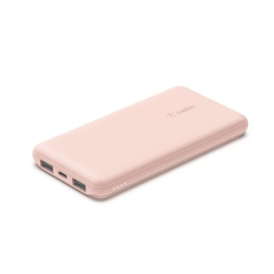 Belkin 10,000mAh Battery Pack - Triple Port Power Bank with 15W Fast Charging