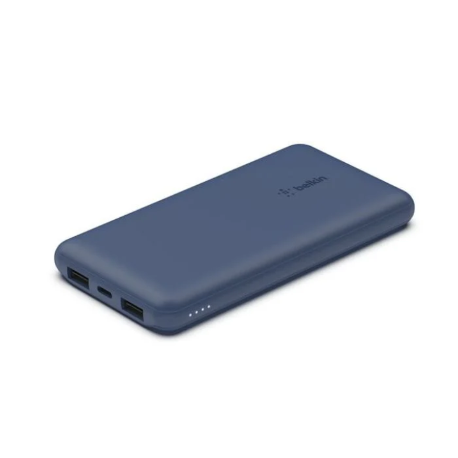 Belkin 10,000mAh Battery Pack - Triple Port Power Bank with 15W Fast Charging