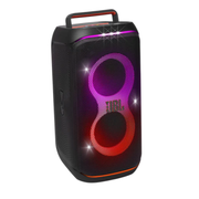 JBL PartyBox Club 120 Portable Party Speaker - 160W Powerful Sound, AI Sound Boost, Foldable Handle, and Dynamic Light Show