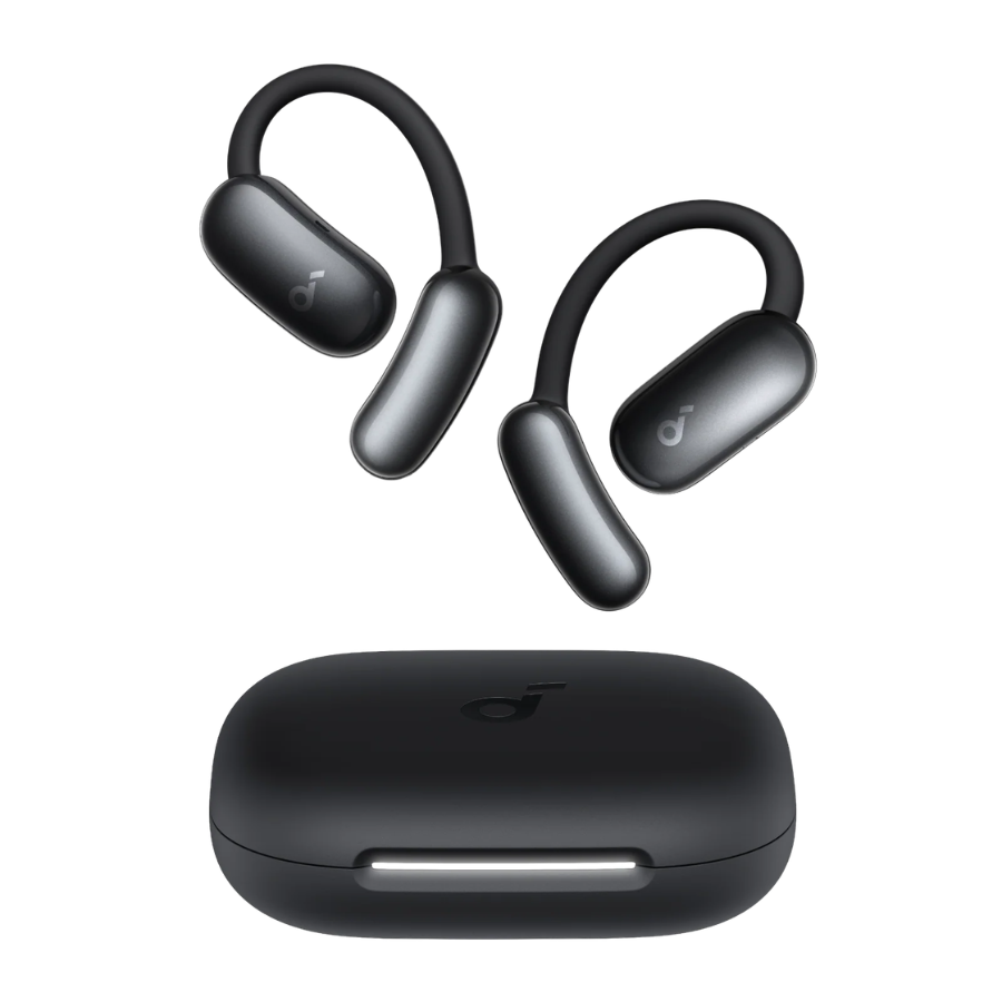 Soundcore AeroFit 2  with AI Assistant - Open-Ear Headphones and Real-Time Translation Features Long-Lasting Comfort Design