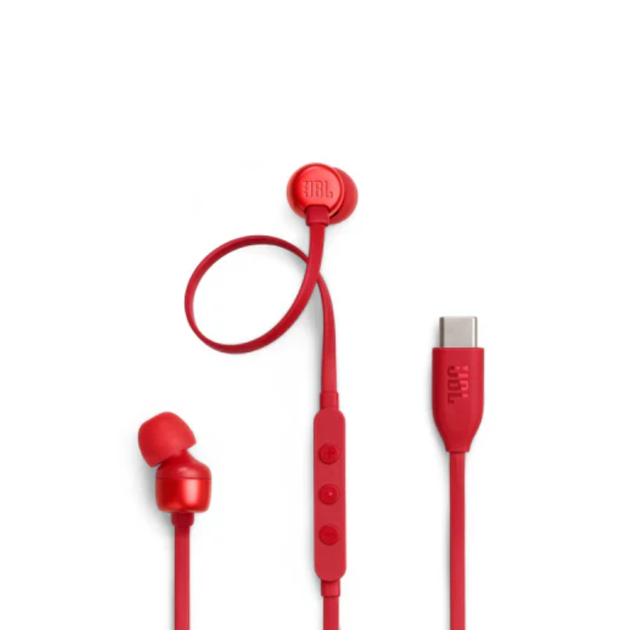 JBL Tune 310C USB-C Wired Earphones — Pure Bass Sound with Digital USB-C Audio
