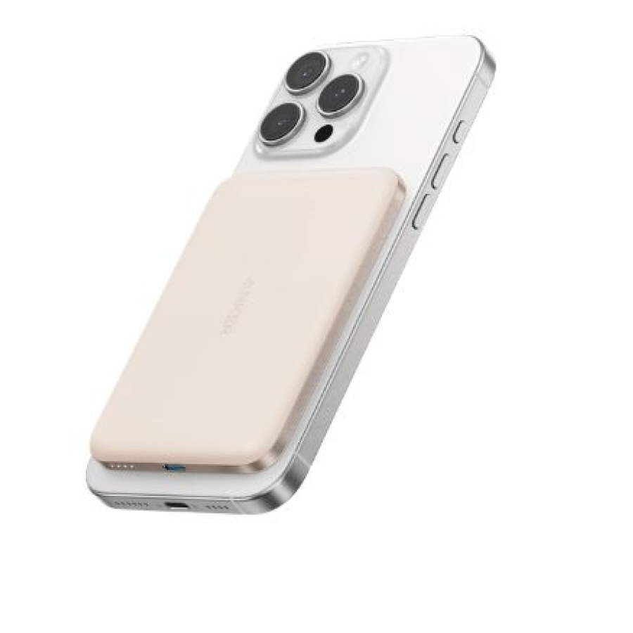 Anker MagGo Power Bank 5K Slim Qi2 15W Wireless Charger Ultra Thin Magnetic Portable Power Bank