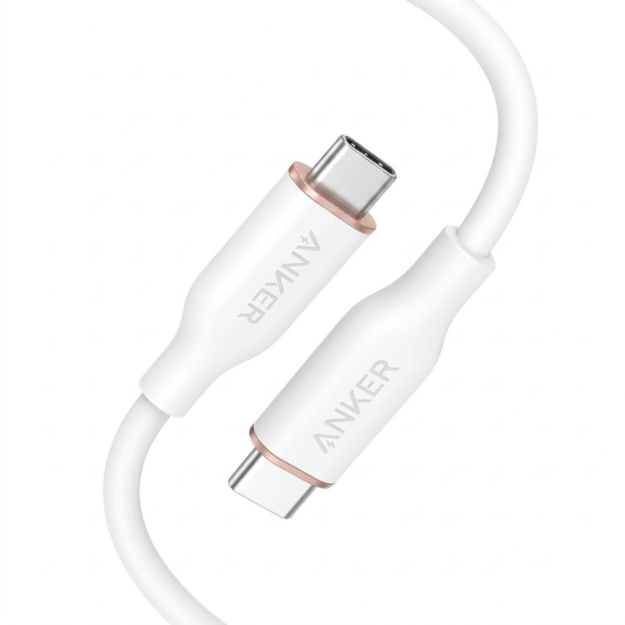 كابل Anker USB-C إلى USB-C بقوة 240 واط، بطول 3 أقدام - شحن سريع ونقل بيانات (أسود)