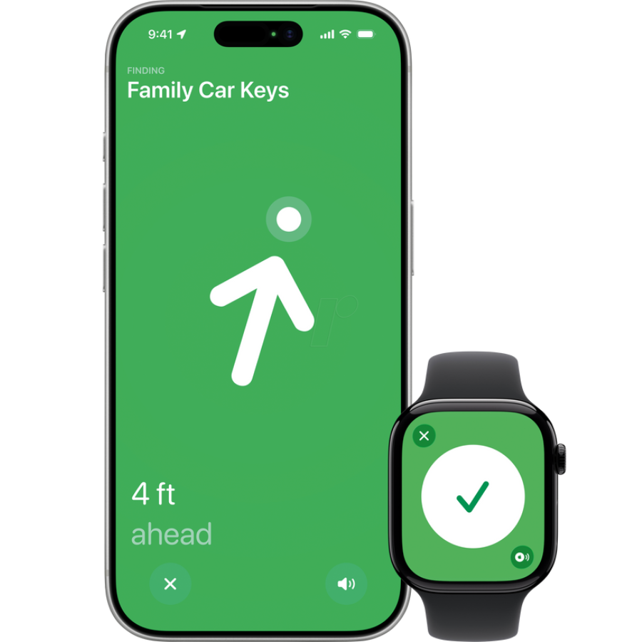 Apple AirTag (2nd Generation) - New Ultra-Wideband Chip for Pinpoint Accuracy & Enhanced Privacy