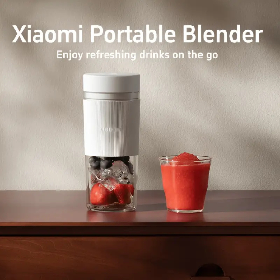Xiaomi Portable Blender - 300ml Wireless Juicer with 18,000 RPM Motor & IPX6 Waterproofing