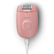 Philips Epilator - Corded, Series 2000, Effective Removal System, 2 Speed Settings, Washable Head, & Ergonomic Design - BRE229/00