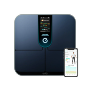 eufy Smart Scale P3 - 16 قياسات للجسم، شاشة ملونة قابلة للتخصيص، Wi-Fi وبلوتوث - أسود - T9150K11