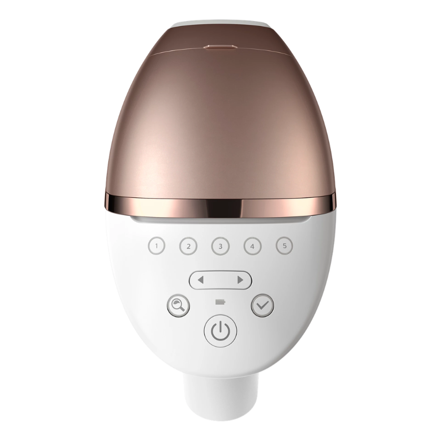 Philips Lumea 9000 Series IPL Hair Removal Device - SenseIQ Technology, 4 Smart Attachments, Corded & Cordless - BRI958/60
