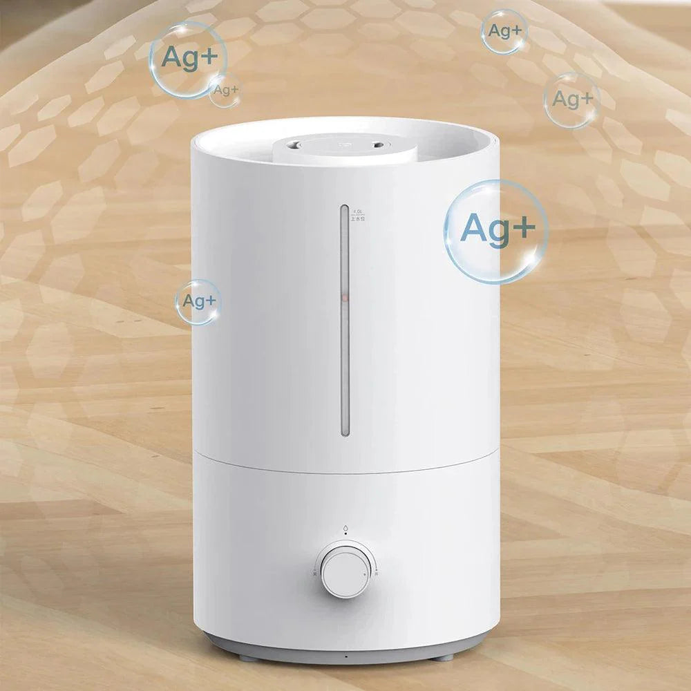 Xiaomi Humidifier 2 Lite - 4L Capacity - 300mL/h Mist Output - Antibacterial Technology - 360° Rotating Nozzle - Water Level Indicator - White