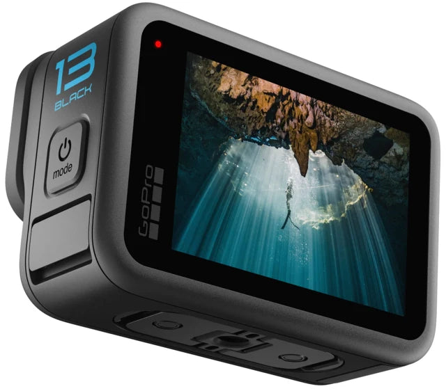 GoPro HERO13 Black Specialty Bundle - 5.3K60 Ultra HD Video - 27MP Photos - HyperSmooth 6.0 Stabilization - HB-Series Lens Compatibility - Includes 64GB SanDisk MicroSD Card & Accessories
