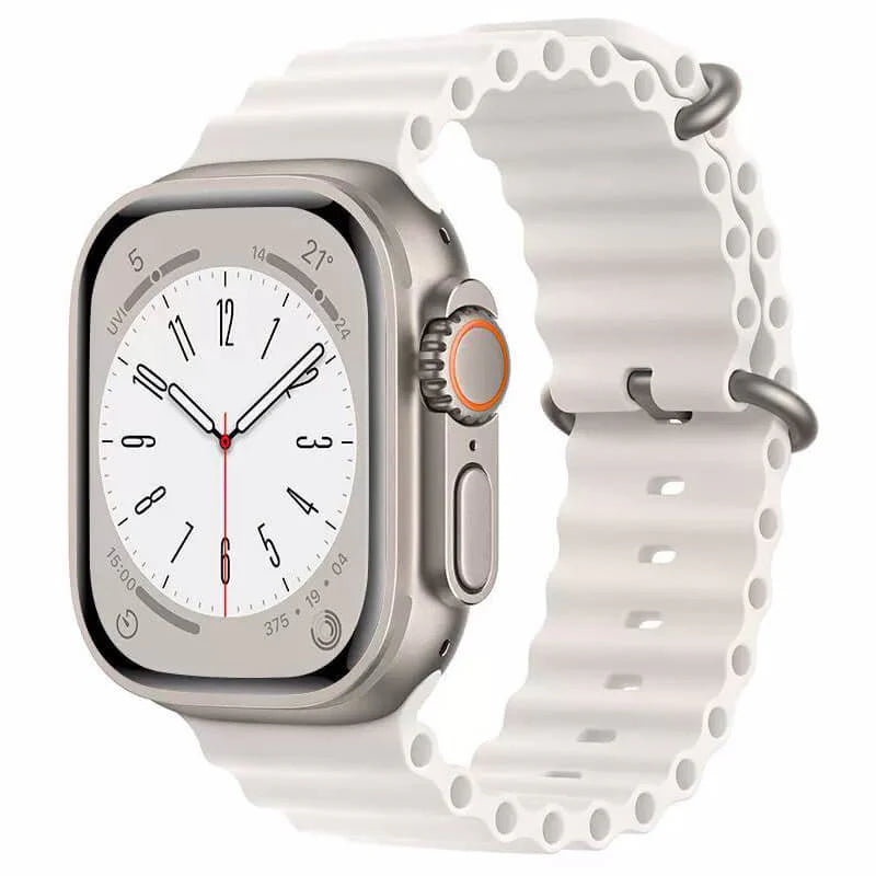 Mobie iWatch Ocean Silicone Watch Strap — Compatible with Apple Watch 38/40/41 mm (W96)